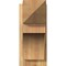 Ekena Millwork Westlake Rough Sawn Arts and Crafts Outlooker, Western Red Cedar, 8"W x 18"D x 18"H OUT08X18X18WTL03RWR - alternate 2